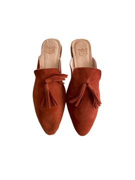 Handmade original leather slipper
