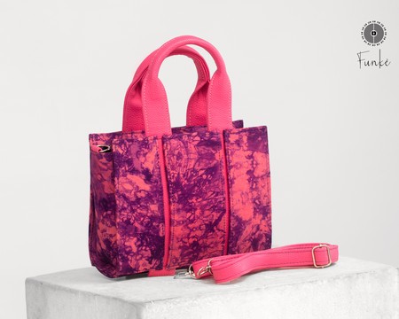 Sac à main Batik rose Fuschia