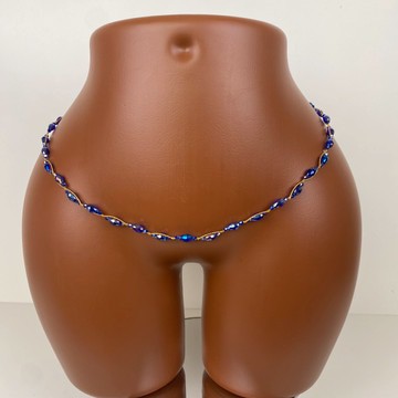 Bayas , perle de taille, bine bine , binbin , bijoux de ventre , perle de hanches, bijoux fait main