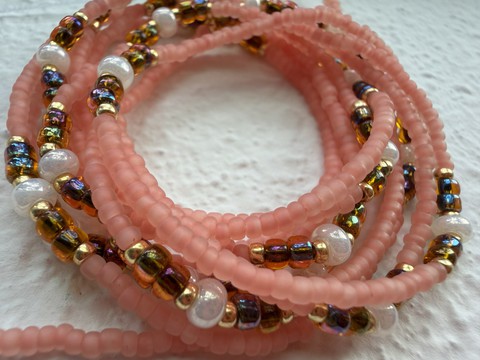 Sunset Coast - Luxury Waistbeads, Waist Chain, Bayas, Bine Bine, Binbin, Belly Beads