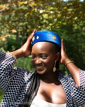Magnificent Akan “Strong Queen” hat