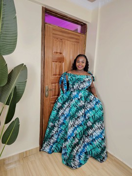 Off-Shoulder Maxi dress