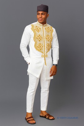 Costume africain brodé
