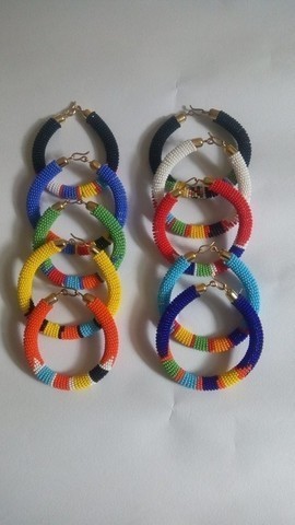 Bracelet perlé africain africain zoulou, bracelets perlés pour femmes, bracelets roulants, cadeau pour elle
