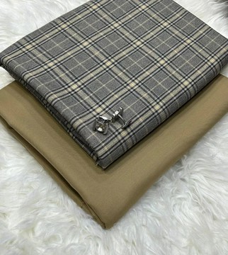 Combinaison de brocart et de tissu de costume, tissu multicolore pour homme, cachemire, laine allemande (au mètre)
