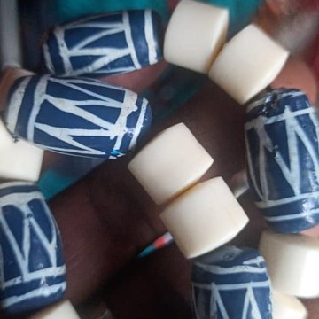 Bracelet Traditionnel Ndop pour homme fait main Cameroun
