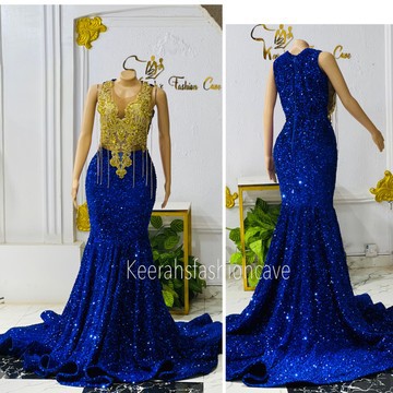 Sleeveless long sequin mermaid prom dress,shimmery evening gown, homecoming dress, wedding Dress