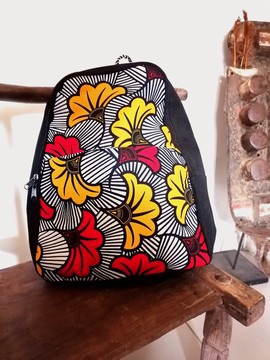 Wedding flower backpack