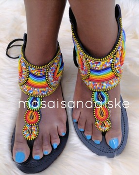 Gladiator sandals ,Maasai gladiators ,Masai beaded gladiator sandals ,summer sandals ,women sandals