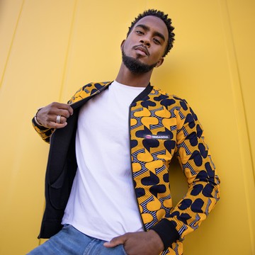 Quilombo bomber jacket