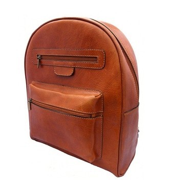 100% handmade high quality genuine leather backpack.