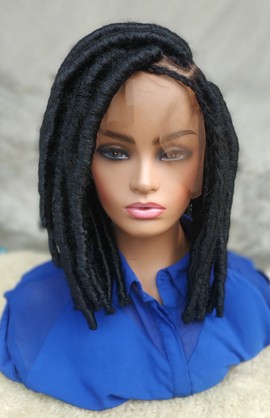 Braids wig,wig for black women,  Bob faux locs,free shipping