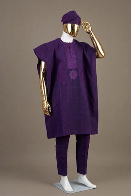 Agbada set | Handwoven aso oke