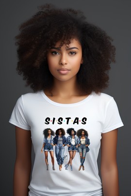 T-shirt - "4 Sisters Denim"