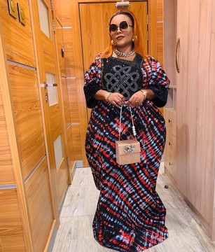 Rich Aunty Vibes Adire BuBu/Agbada/BouBou