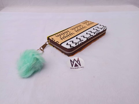 Porte-monnaie en wax