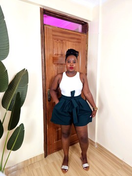 Pleated Shorts
