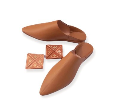 Handmade original leather slipper