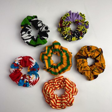 Chouchous Moyens Imprimés Africains Ankara Mixte Imprimé - Lot de 6