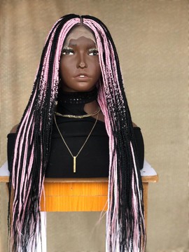 BOX Braids Wig, Full Lace Wig for Black Women