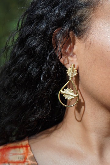 Magnifiques boucles d'oreilles « Tawia »