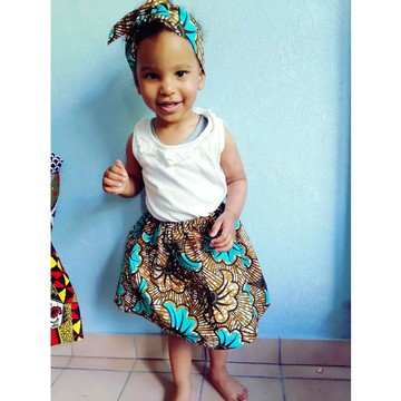 baby skirt and headband