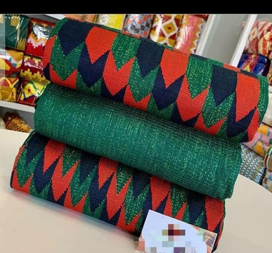 Ashanti Bonwire Kente -Hand woven