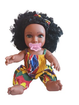 12 inch African -American Doll//  Rayiss doll