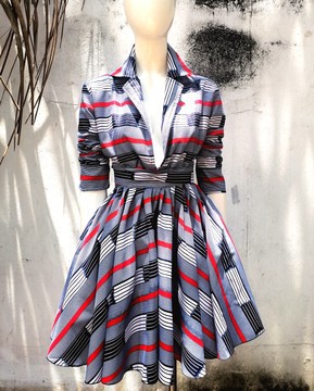 Short vintage dress