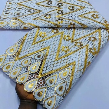 tissu de dentelle de cordon, dentelle de cordon en polyester, dentelle de cordon colorée, dentelle de cordon à motifs