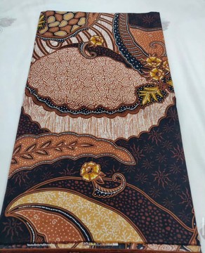 Hand-drawn Batik/ Hand-dyed/ Natural Dye/ Cotton Sarong/ Home Decor Fabric/ Dress Fabric