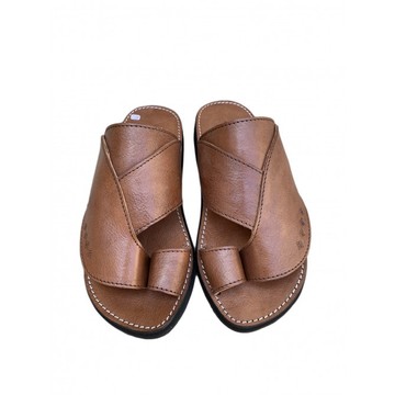 Men's sandal in genuine leather