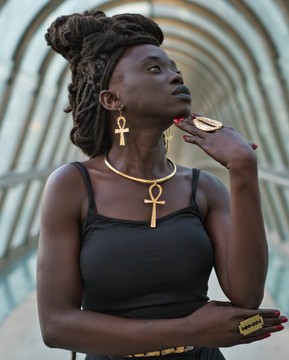 Magnifiques boucles d'oreilles « Ankh »