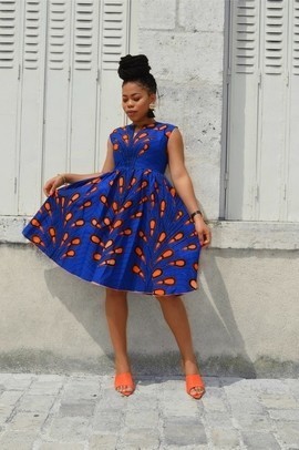 chinese dress ladies Amazon.com: XIAOHUAGUA Women African Print Dresses Clothing Fashion Summer  Knee-Length A line Party Dress : Clothing, Shoes & Jewelry main image 0