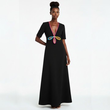 Robe maxi en crêpe Imani - Collection Resort '20