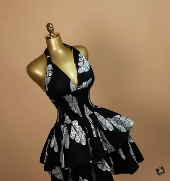 Robe mini dos nu