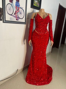 Red Corset Dress