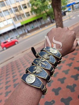 5 bracelets en laiton, bracelets de manchette, bracelets de manchette en laiton