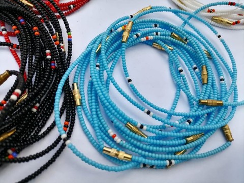 Wholesale waist beads , waist beads set , African waist beads , belly beads