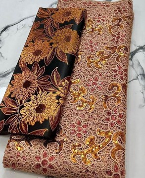 Sequined lace