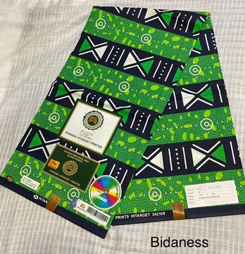 100% cotton wax fabric