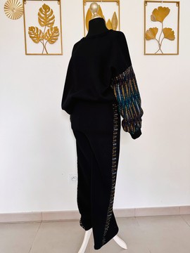 Wax hoodie and jogging pants - hoodie - high quality women's tracksuit set - wax