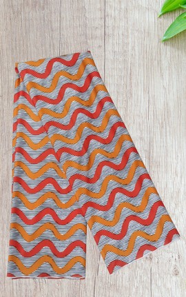 Stretch Bogolan Printed Lycra Fabric for Swimsuits and Leotards