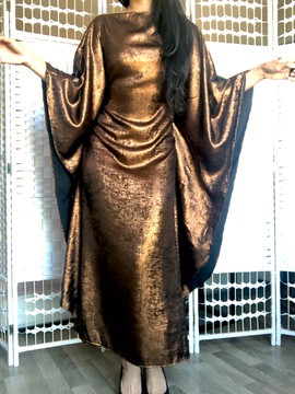 Robe motif maxi