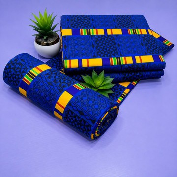 Ankara kente fabric 💯 Cotton wax