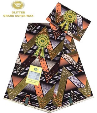 Grand Glitter Super wax Vlisco/Ankara wax/ Ankara Print
