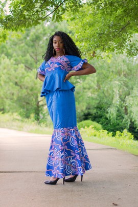 Ankara Two Piece Set