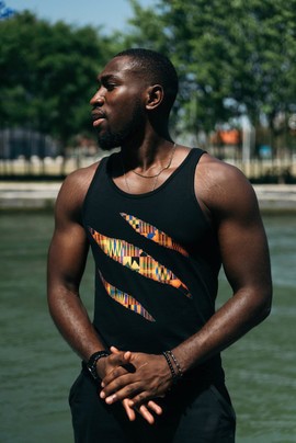 Tank top "Claws Kente"