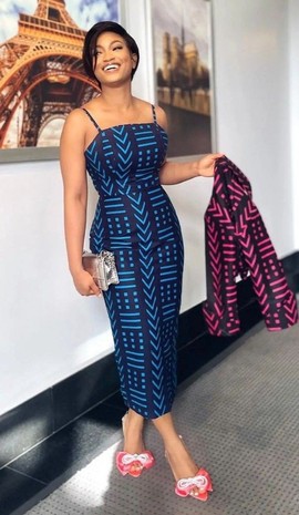 Belle robe et veste (ajustement parfait)
