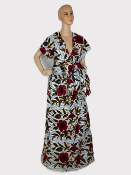 Ankara Infinity Dress